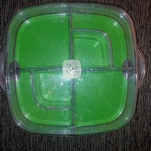 Pampered chef snack tray